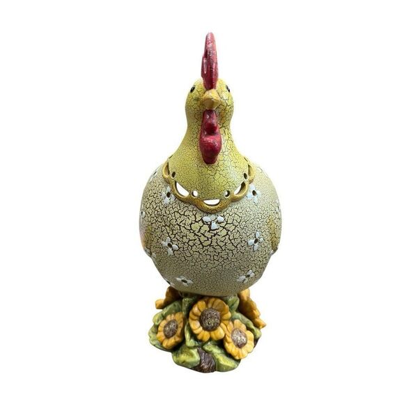 PARTYLITE Rooster Chicken Decorative Hen Votive Candle Holder Farm Country Decor - Picture 3 of 6